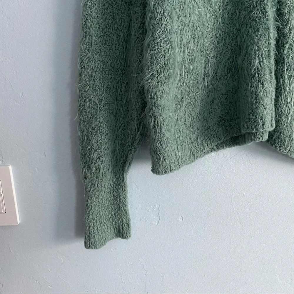 Free People Icing V Neck Pullover Spring Dust - Picture 6 of 10